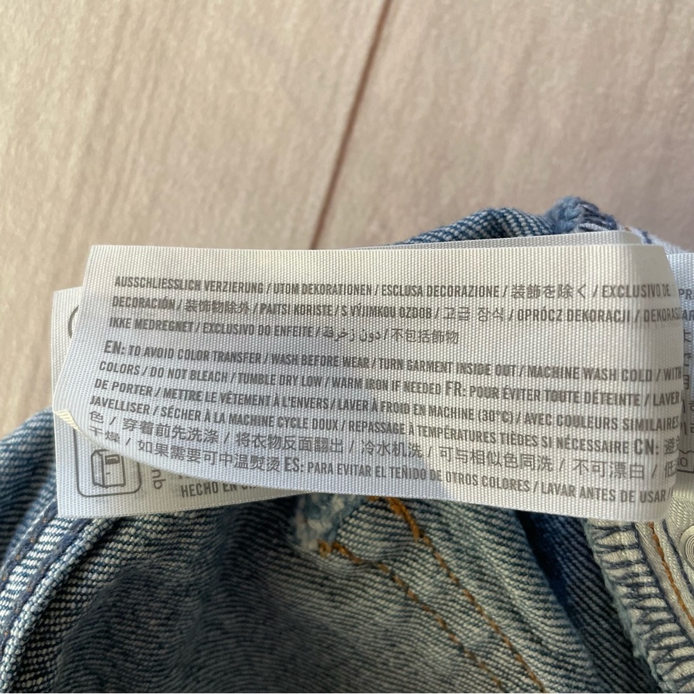 Abercrombie & Fitch The 90s Relaxed Jeans Women’s 32 | 14 R High Rise Curve Love - Picture 15 of 15